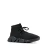 Knit balenciagas Mesh Hightop 3D Knits Trainers Sneakers Shoes Speed balencigas Runner Sock Sports Shoes Stretch Technical Black Man Outdoor Comfort Walking
