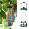 Other Bird Supplies Pet Feeder Food Dispenser Outdoor Hanging Flying Holes Tool Automatic Foot Animal Multiple Feeding O3T0