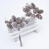 2023 Artificial Plants Fake Pine Cone Decorative Flowers Wreaths Christmas Home Decor Diy Wedding Handmade Pompon
