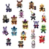 18 سم منتصف الليل Toy FNAF BOSS DOLL DOLLS COLLUFUL TEDDY BEAN FOX CROCODILE DUCH HIDRASTERS HIRDAM DERICATION