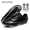Cycling Footwear MTB Road Shoes Men Bicycle Mountain Bike Sneakers Self-Locking Flat SPD Cleat Racing Riding Professional