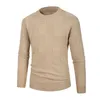Men's Sweaters Mens Fashion Leisure Solid Wool Knitting Lattice Versatile Stand Collar Color Blocking Long Sleeve Cardigan Dress Coat