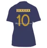 22 23 Camisas de futebol 2023 Maillots de futebol GIROUD Benzema Camisas de futebol MBAPPE GRIEZMANN DEMBELE maillot foot kit top camisa homens franceses conjuntos infantis