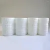 Storage Bottles 6pcs Plastic Sealing Caps Wide Mouth Jar Lids With Silicone Seals 86mm Diameter For Glass Bottle