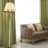 Cortina de cortina de linho de algodão multicolor