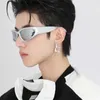 Стимпанк солнцезащитные очки дизайнер спорт Neubau Eyewear Ecyling Luxury Y2K Винтажные панк -зеркальные аксессуары Hiphop Outdoor Uv400 Goggle Unisex Sunglasses