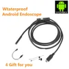 7mm Focus Camera Lens USB Cable Waterproof 6 LED för Android Endoscope Mini USB Endoskop Inspektionskamera