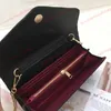 2022 Luxurys Designer Frauen Gold Splitter Kette Umhängetasche Leder Handtasche Taschen Tote Flip Cover Umhängetasche Brieftasche Kreuz 1214