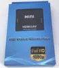 AV2HDMI 1080P HDTV Video Skalare Adapter HDMI2AV mini-kontakter Converter box CVBS Support NTSC PAL Med detaljhandelsförpackning