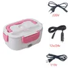 Servis upps￤ttningar 110V/220V Portable Electric Cooker Heating Lunch Box -Grade Warmer Buckles Container Lagringsbeh￥llare