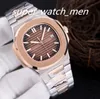 Multi-color 15 Men Watch Automatic Movement Machinery Green rose gold Quality Sports Calendar Watches Stainless Steel Luminous Waterproof Wristwatch