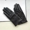 Fingerl￶sa handskar ￤kta l￤der vinter varm fluff kvinna mjuk kvinnlig p￤ls foder 2023