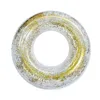 Gilet de sauvetage bouée gonflable piscine flotteur tube anneau de natation transparent avec paillettes scintillantes colorées pour enfants et adultes couleur aléatoire HA T221214
