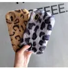 Leopard Style Phone Case for iPhone 14 PRO MAX Luxury Winter Warm Phone Cover