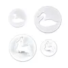 Baking Moulds 2Pcs Christmas Swan Elk Cookie Cutter Biscuit Mold Fruit Cut Cake Embossing Printing Die Bakeware DIY Home Kitchen Tools