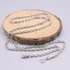 Kedjor Real 925 Sterling Silver Necklace 3mm Cable Link Chain 21.6inch Stamped S925 Classic Design