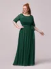 Mother of the Bride sukienki sukienki plus size szlachetne i eleganckie imprezę EZ07624