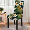 Chair Covers Rustic Leaf Pattern Print Cover Dustproof Anti-dirty Removable Office Protector Case Chairs Living Room Desk