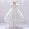 Abiti da ragazza Abito da principessa per feste da sera per bambini Abito da tutu con fiocco grande per bambini Compleanno per bambini Cerimonia di nozze Costume Abiti di gala Vestidos