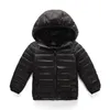 2-12 anos crianças de casacos aquecidos para meninos para meninos Autumn Winter Outerwear roupas