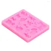 Baking Moulds HILIFE Cute Animals Mold For Fondant Cake Bread Jelly Chocolate Ice Pudding Food-grade Silicone Decorating Tools