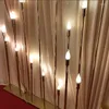 Decorazione per feste 10pcs 10 teste portacandelabri in metallo lampada guida stradale elettrica lampada da tavolo per matrimoni candelabro centrotavola per decorazioni per la casa