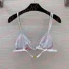 Farbe Bikini Set Frauen Sexy Bademode Mode Brief Drucken Badeanzug Zwei Farbe