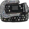 Pasek designerski Rhinestone Mens BB Paski