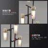 Tafellampen LED Luxe koperen lamp Woonkamer Bedroom Bedroom Bedide Postmoderne eenvoudige armaturen Creatieve designer Decor Glass Lights