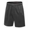 Men's Shorts Gyms Bodybuilding For Male Fitness Short Tights Pockets Joggers Underpants Active Sweatpants