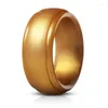 Wedding Rings Band Size 7-14 Working Ring Men's Women Engagement Silicone Sports Rubber