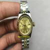 marka zegarek prezydent randka Diamond Mark Gold Watch zegarki ze stali nierdzewnej Panie Automatyczne mechaniczne na rękę Dam Lady 28mm302e