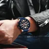 Curren Watches 남자 스테인레스 스틸 밴드 쿼츠 손목 시계 군용 크로노 그래프 시계 남성 패션 스포티 시계 방수 8336