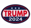 Aimants de réfrigérateur Trump 2024, accessoires pour l'élection présidentielle américaine, décoration de la maison, vente en gros, bb1214