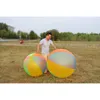 Schwimmweste Boje Super große 80 cm PVC aufblasbare Kugel Kind Kind Luft Strandball Schwimmbad im Freien Riesenrolle Ball Spielzeug Sport Wasser spielen B38002 T221214