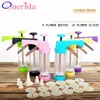 Bakvormen creatieve grip cookie press set 6 bloem mond 16 delige koekjes machine cake decoratie cookies gereedschap gereedschap