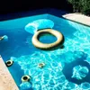 Спасательный жилет буй 140x120 Водные спортивные романтические вечеринки или пляжного плавания надувное кольцо с бриллиантовым кольцом для плавающей кровать T221214