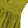 Plus Size Dresses for Women Prom Dress Sexy V Neck Wrap Short Sleeve Ruched Bodycon Midi Dress XL-5XL