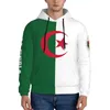 Männer Hoodies Algerien 3D Land Flagge Drucken Hoodie Benutzerdefinierte Name Nummer Männer Sweatshirt Frauen Hip Hop Streetwear Trainingsanzug Kleidung