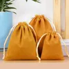 5x7cm Velvet Jewelry Pouches Bags With Drawstring Advent Calendar Party Favor Treat Bag for Christmas Jewelry Bracelets Watches Storage