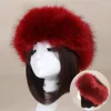 Beralar Saç Aksesuarları Kış Sıcak Kulak Isıtma Moda Türban Sahte Kürk Bandı Kadın Vizör Kapağı Earmuff Sonbahar Band Outdoor