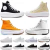 Chuck Taylor Shoes Stjärna JW Anderson Men High Quality Low Skateboarding Shoes One 1 Knit Euro High Women All Discount White Black Red J1