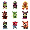 wholesale 18cm Minuit En Peluche Jouet Fnaf Boss Poupée Poupées De Bande Dessinée Coloré Ours En Peluche Renard Crocodile Canard Cadeaux De Noël Pour Enfants Décoration De La Maison