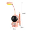야간 조명 LED 조명 연필 선명도 만화 우주 비행사 그라디언트 조명 2 기어 디밍 가능한 USB 충전 학생 기숙사