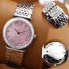 Fashion exquisite watches women's favorite Classic Pink Surface and Sapphire Mirror; Diamond Dial Quartz Series Waterproof 279y