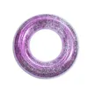 Gilet de sauvetage bouée gonflable piscine flotteur tube anneau de natation transparent avec paillettes scintillantes colorées pour enfants et adultes couleur aléatoire HA T221214