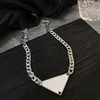 Iced Out Цепные теннисные цепи дизайнеры дизайнеры роскошной бренд копия подвесные ожерелья ожерелья для мужчин женские оптовые украшения кузов