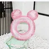 Life Vest Buoy Cartoon swimming ring children transparent underarm lifebuoy pink green beach bathing toy inflatable swimming pool buoy T221214