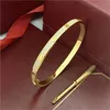 Fashion Design 316l Stainless Steel Love Screw Bracelet Silver Rose Gold Screwdriver Bangle For Women And Men Couple Luxury Jewelry With Velvet Bag Christmas Gifts