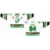 College Hockey Wears THRondyzowane 1986 87-1993 94 OHL Męskie Women Kids White Black Green 2012 13-PRES Stiched Knights S Jerseys Hockey League League